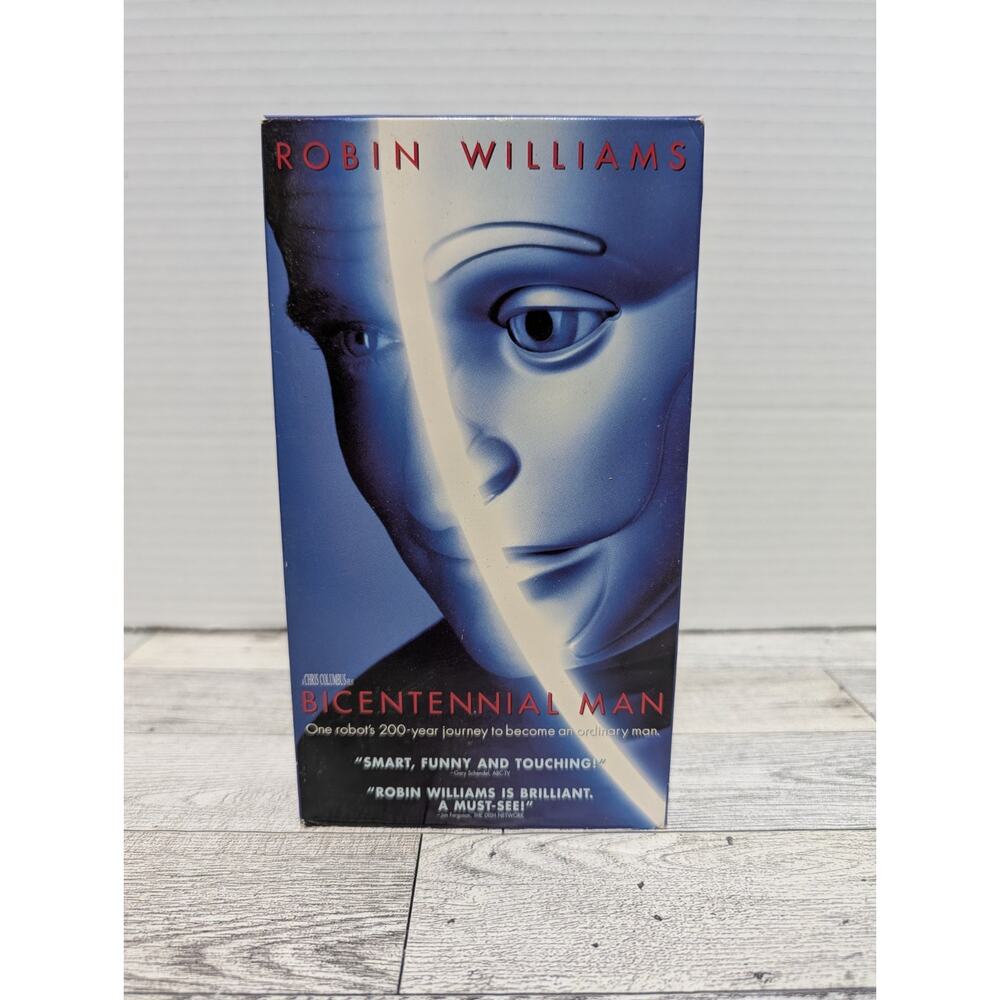 Bicentennial Man VHS 2000 Robin Williams Sci-Fi Drama Movie VHS Tape